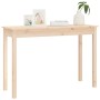 Solid pine wood console table 110x40x75 cm by vidaXL, Side tables - Ref: Foro24-814239, Price: 55,78 €, Discount: %