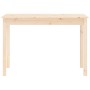 Solid pine wood console table 110x40x75 cm by vidaXL, Side tables - Ref: Foro24-814239, Price: 55,78 €, Discount: %