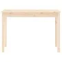 Solid pine wood console table 110x40x75 cm by vidaXL, Side tables - Ref: Foro24-814239, Price: 55,38 €, Discount: %