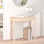 Solid pine wood console table 80x40x75 cm by vidaXL, Side tables - Ref: Foro24-814244, Price: 51,52 €, Discount: %