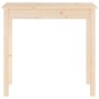 Solid pine wood console table 80x40x75 cm by vidaXL, Side tables - Ref: Foro24-814244, Price: 51,52 €, Discount: %