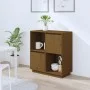 Massiver Kiefernholz-Sideboard in Honigbraun 74x35x80 cm. von vidaXL, Sideboards - Ref: Foro24-814352, Preis: 58,78 €, Rabatt: %