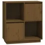 Massiver Kiefernholz-Sideboard in Honigbraun 74x35x80 cm. von vidaXL, Sideboards - Ref: Foro24-814352, Preis: 58,78 €, Rabatt: %