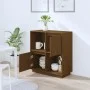 Massiver Kiefernholz-Sideboard in Honigbraun 74x35x80 cm. von vidaXL, Sideboards - Ref: Foro24-814352, Preis: 58,78 €, Rabatt: %