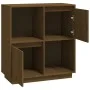 Massiver Kiefernholz-Sideboard in Honigbraun 74x35x80 cm. von vidaXL, Sideboards - Ref: Foro24-814352, Preis: 58,78 €, Rabatt: %