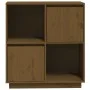 Massiver Kiefernholz-Sideboard in Honigbraun 74x35x80 cm. von vidaXL, Sideboards - Ref: Foro24-814352, Preis: 58,78 €, Rabatt: %