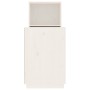 Escritorio de madera maciza de pino blanco 110x53x117 cm de vidaXL, Escritorios - Ref: Foro24-814510, Precio: 189,50 €, Descu...