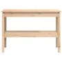 Solid pine wood console table 110x40x75 cm by vidaXL, Side tables - Ref: Foro24-814299, Price: 88,52 €, Discount: %