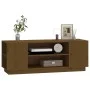 TV-Ständer aus massivem Kiefernholz honigbraun 110x35x40,5 cm von vidaXL, TV-Möbel - Ref: Foro24-814412, Preis: 66,99 €, Raba...