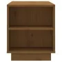 TV-Ständer aus massivem Kiefernholz honigbraun 110x35x40,5 cm von vidaXL, TV-Möbel - Ref: Foro24-814412, Preis: 66,99 €, Raba...