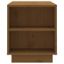 TV-Ständer aus massivem Kiefernholz honigbraun 110x35x40,5 cm von vidaXL, TV-Möbel - Ref: Foro24-814412, Preis: 66,99 €, Raba...