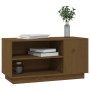 TV-Schrank aus massivem Kiefernholz, honigbraun, 80 x 35 x 40,5 cm von vidaXL, TV-Möbel - Ref: Foro24-814407, Preis: 51,95 €,...
