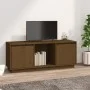 TV-Ständer aus massivem Kiefernholz honigbraun 110,5x35x44 cm von vidaXL, TV-Möbel - Ref: Foro24-814342, Preis: 60,09 €, Raba...