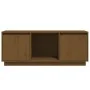 TV-Ständer aus massivem Kiefernholz honigbraun 110,5x35x44 cm von vidaXL, TV-Möbel - Ref: Foro24-814342, Preis: 60,09 €, Raba...