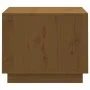 Mesa de centro madera maciza de pino marrón miel 120x50x40,5 cm de vidaXL, Mesas de centro - Ref: Foro24-814417, Precio: 92,9...