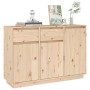 Sideboard aus massivem Kiefernholz, 110 x 34 x 75 cm von vidaXL, Sideboards - Ref: Foro24-814329, Preis: 162,41 €, Rabatt: %