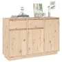 Sideboard aus massivem Kiefernholz, 110 x 34 x 75 cm von vidaXL, Sideboards - Ref: Foro24-814329, Preis: 159,84 €, Rabatt: %