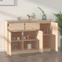 Sideboard aus massivem Kiefernholz, 110 x 34 x 75 cm von vidaXL, Sideboards - Ref: Foro24-814329, Preis: 162,41 €, Rabatt: %