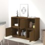 Honigbraunes Sideboard aus massivem Kiefernholz, 110,35 x 35 x 80 cm von vidaXL, Sideboards - Ref: Foro24-814357, Preis: 89,6...