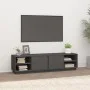 TV-Schrank aus massivem, grauem Kiefernholz, 156 x 40 x 40 cm von vidaXL, TV-Möbel - Ref: Foro24-814456, Preis: 117,29 €, Rab...
