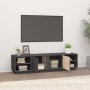 TV-Schrank aus massivem, grauem Kiefernholz, 156 x 40 x 40 cm von vidaXL, TV-Möbel - Ref: Foro24-814456, Preis: 118,56 €, Rab...