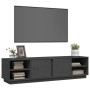 TV-Schrank aus massivem, grauem Kiefernholz, 156 x 40 x 40 cm von vidaXL, TV-Möbel - Ref: Foro24-814456, Preis: 118,56 €, Rab...