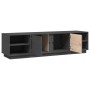 TV-Schrank aus massivem, grauem Kiefernholz, 156 x 40 x 40 cm von vidaXL, TV-Möbel - Ref: Foro24-814456, Preis: 118,56 €, Rab...