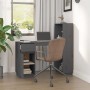 Schreibtisch aus massivem grauem Kiefernholz, 110 x 53 x 117 cm von vidaXL, Schreibtische - Ref: Foro24-814511, Preis: 205,91...
