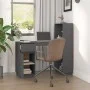 Schreibtisch aus massivem grauem Kiefernholz, 110 x 53 x 117 cm von vidaXL, Schreibtische - Ref: Foro24-814511, Preis: 203,38...