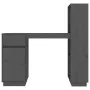 Escritorio de madera maciza de pino gris 110x53x117 cm de vidaXL, Escritorios - Ref: Foro24-814511, Precio: 202,84 €, Descuen...