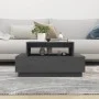 Couchtisch aus massivem grauem Kiefernholz, 80 x 55 x 40,5 cm von vidaXL, Couchtisch - Ref: Foro24-814516, Preis: 68,35 €, Ra...