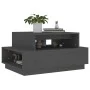 Couchtisch aus massivem grauem Kiefernholz, 80 x 55 x 40,5 cm von vidaXL, Couchtisch - Ref: Foro24-814516, Preis: 68,35 €, Ra...
