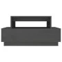 Couchtisch aus massivem grauem Kiefernholz, 80 x 55 x 40,5 cm von vidaXL, Couchtisch - Ref: Foro24-814516, Preis: 68,35 €, Ra...
