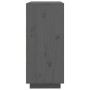Solid gray pine wood sideboard 60x35x80 cm by vidaXL, Sideboards - Ref: Foro24-814491, Price: 90,76 €, Discount: %