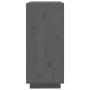 Solid gray pine wood sideboard 60x35x80 cm by vidaXL, Sideboards - Ref: Foro24-814491, Price: 89,65 €, Discount: %