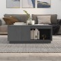 Solid gray pine wood coffee table 100x101x40.5 cm by vidaXL, Coffee table - Ref: Foro24-814521, Price: 190,09 €, Discount: %