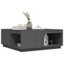 Solid gray pine wood coffee table 100x101x40.5 cm by vidaXL, Coffee table - Ref: Foro24-814521, Price: 190,09 €, Discount: %