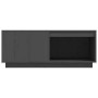 Solid gray pine wood coffee table 100x101x40.5 cm by vidaXL, Coffee table - Ref: Foro24-814521, Price: 190,09 €, Discount: %