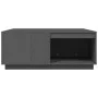 Mesa de centro madera maciza de pino gris 100x101x40,5 cm de vidaXL, Mesas de centro - Ref: Foro24-814521, Precio: 187,49 €, ...