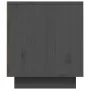 Mueble de TV madera maciza de pino gris 80x35x40,5 cm de vidaXL, Muebles TV - Ref: Foro24-814466, Precio: 62,73 €, Descuento: %
