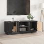 TV-Schrank aus massivem, grauem Kiefernholz, 110 x 35 x 40,5 cm von vidaXL, TV-Möbel - Ref: Foro24-814476, Preis: 66,99 €, Ra...