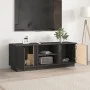 TV-Schrank aus massivem, grauem Kiefernholz, 110 x 35 x 40,5 cm von vidaXL, TV-Möbel - Ref: Foro24-814476, Preis: 66,99 €, Ra...