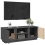 TV-Schrank aus massivem, grauem Kiefernholz, 110 x 35 x 40,5 cm von vidaXL, TV-Möbel - Ref: Foro24-814476, Preis: 66,99 €, Ra...