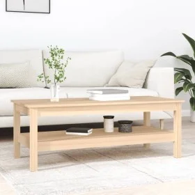 Solid pine wood coffee table 110x50x40 cm by vidaXL, Coffee table - Ref: Foro24-814274, Price: 92,76 €, Discount: %