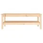 Solid pine wood coffee table 110x50x40 cm by vidaXL, Coffee table - Ref: Foro24-814274, Price: 92,76 €, Discount: %