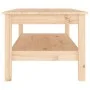 Solid pine wood coffee table 110x50x40 cm by vidaXL, Coffee table - Ref: Foro24-814274, Price: 92,76 €, Discount: %