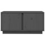 TV-Ständer aus massivem Kiefernholz grau 80x35x40,5 cm von vidaXL, TV-Möbel - Ref: Foro24-814471, Preis: 63,11 €, Rabatt: %