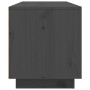 TV-Ständer aus massivem Kiefernholz grau 80x35x40,5 cm von vidaXL, TV-Möbel - Ref: Foro24-814471, Preis: 63,11 €, Rabatt: %