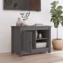 Mueble de TV de madera maciza de pino gris 70x36,5x52 cm de vidaXL, Muebles TV - Ref: Foro24-814581, Precio: 68,66 €, Descuen...