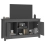 TV-Schrank aus massivem Kiefernholz, grau, 103 x 36,5 x 52 cm von vidaXL, TV-Möbel - Ref: Foro24-814586, Preis: 88,34 €, Raba...